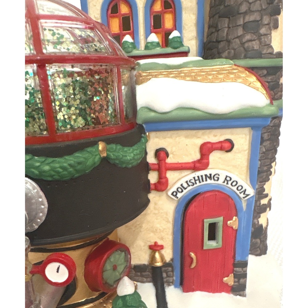 Department 56 North Pole Series Twinkle Brite Glitter Factory 56.56734 Lighted - Picture 6 of 8